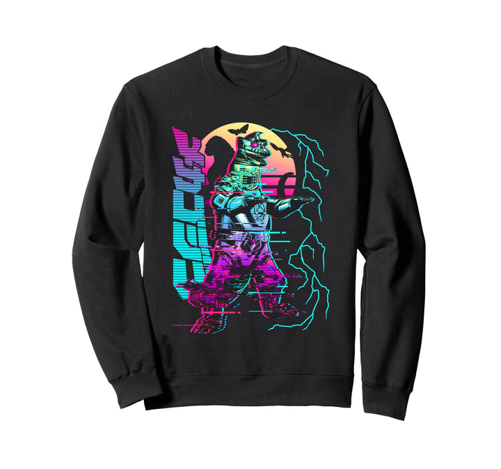 Godzilla Neon Mechagodzilla Sweatshirt