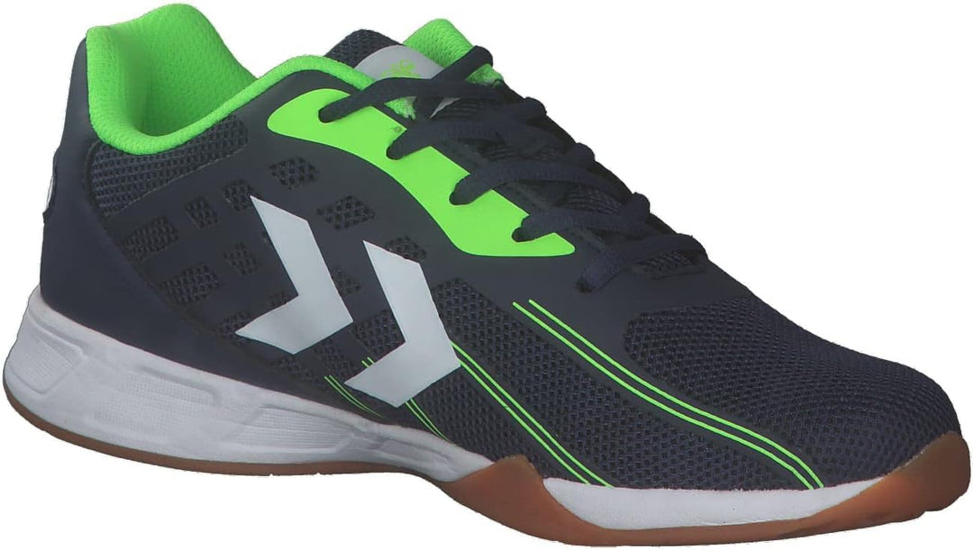 hummel Multisport Shoe Root Elite Handball Erwachsene Grösse 37.5 EU Schmal Blau, 37.5 EU Schmal Bla