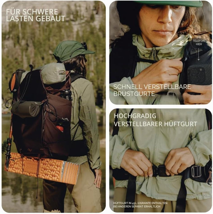 Peak Design Outdoor Backpack Rucksack Noir, Noir