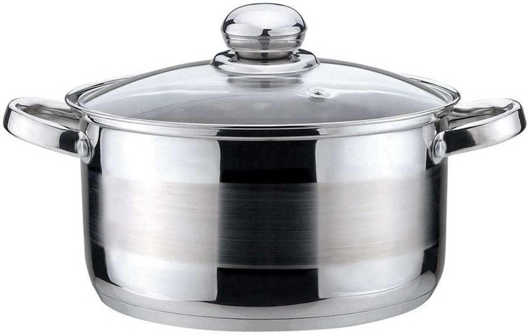 Kochtopf mit Deckel Kinghoff aus Edelstahl (1,5L), 1,5L