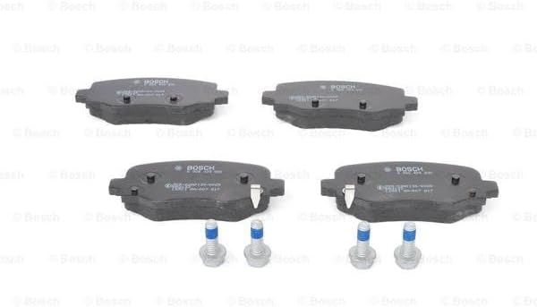 Bosch BP1919 Bremsbeläge - Hinterachse - ECE-R90 Zertifizierung - vier Bremsbeläge pro Set