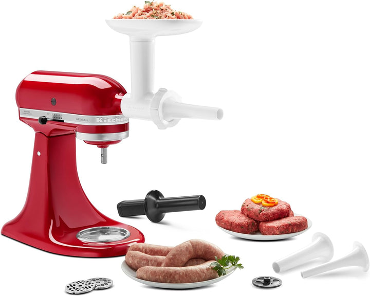 KitchenAid WURSTFÜLLHORN 5KSMSSA, Plastic, weiss