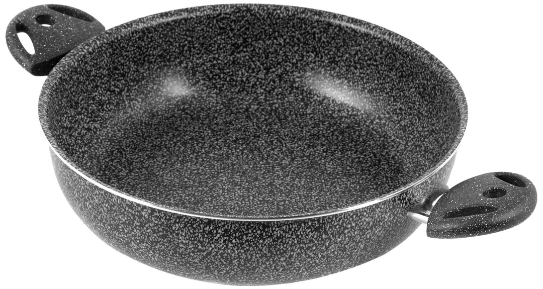 Home Stone Antihaft-Bratpfanne mit 2 Griffe, Stein, Anthrazit, 26 cm