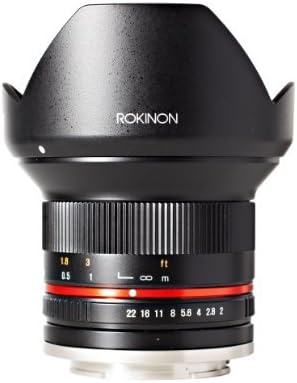 Rokinon RK12M-E RK12M-E, F2.0 NCS Ultra-Weitwinkelobjektiv, Sony E-Mount (NEX) schwarz Nur Objektiv,