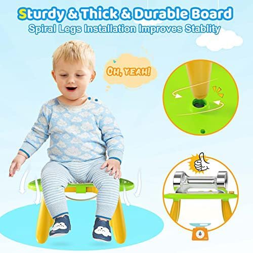 Kikidex Kleinkinder Spielzeug Alter 1-3, Magnetisch Zaubertafel, Mädchen Spielzeug für 1-2 Jahre, Ma