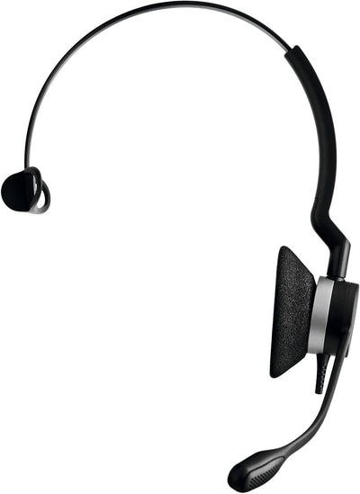 Jabra Biz 2300 USB-A MS On-Ear Mono Headset - Skype for Business zertifizierte Noise Cancelling Kabe