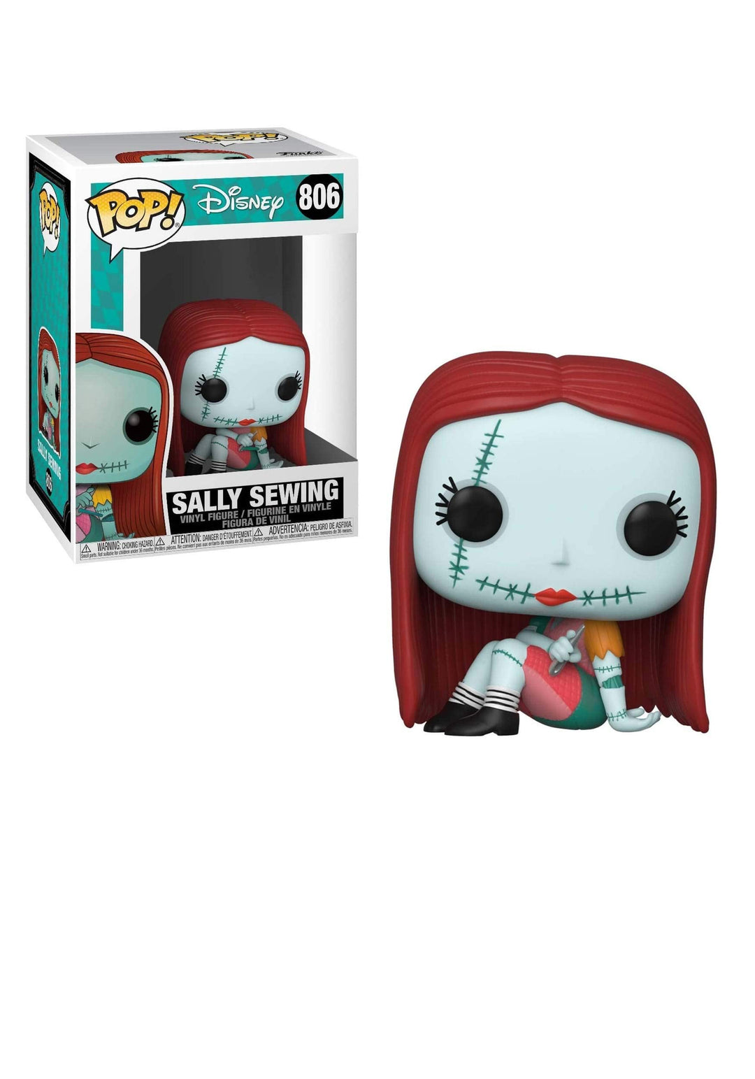 Funko Pop! Disney: The Nightmare Before Christmas-Sally Sewing - Vinyl-Sammelfigur - Geschenkidee -