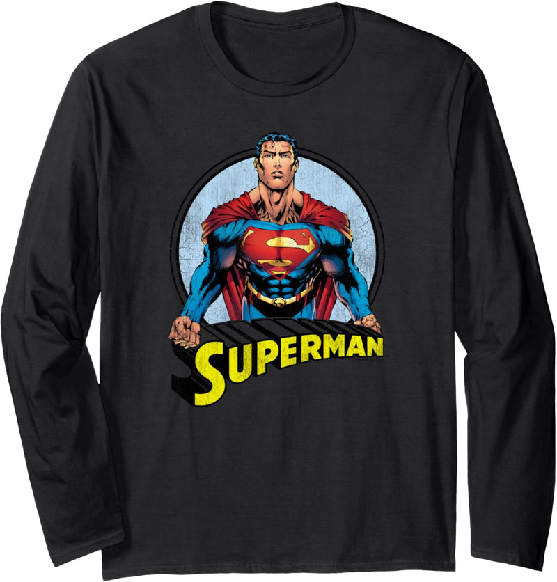 Superman Flying High Again Langarmshirt