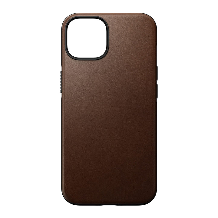 Nomad Modern Leather Case NM01241485 iPhone 14 Braun, iPhone 14 Braun