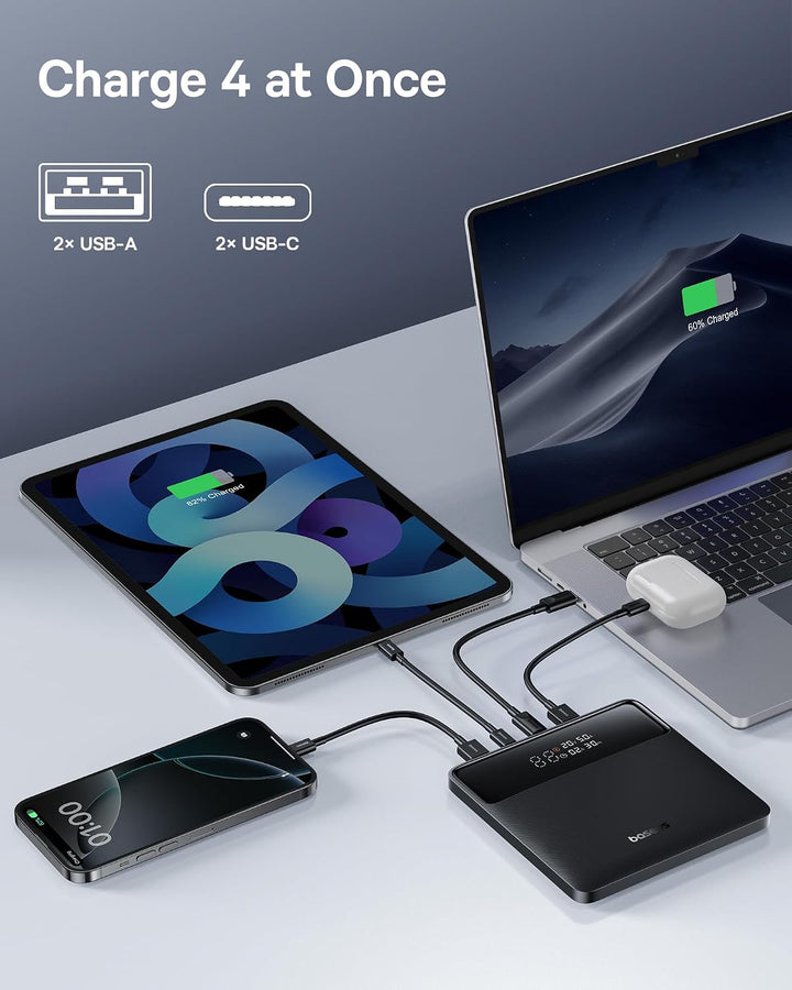 Powerbank Baseus Blade H1 Lite 20.000mAh 100W USB-C Preto