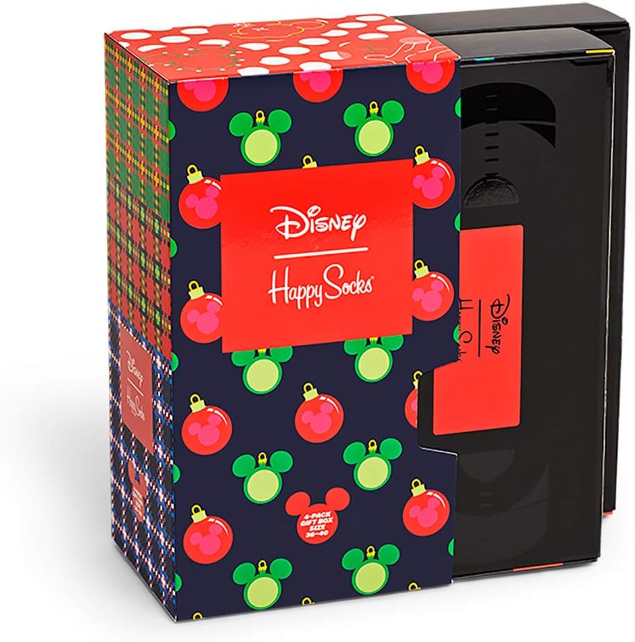 Happy Socks Unisex Socken (4er Pack) 36-40 Disney Gift Box, 36-40 Disney Gift Box