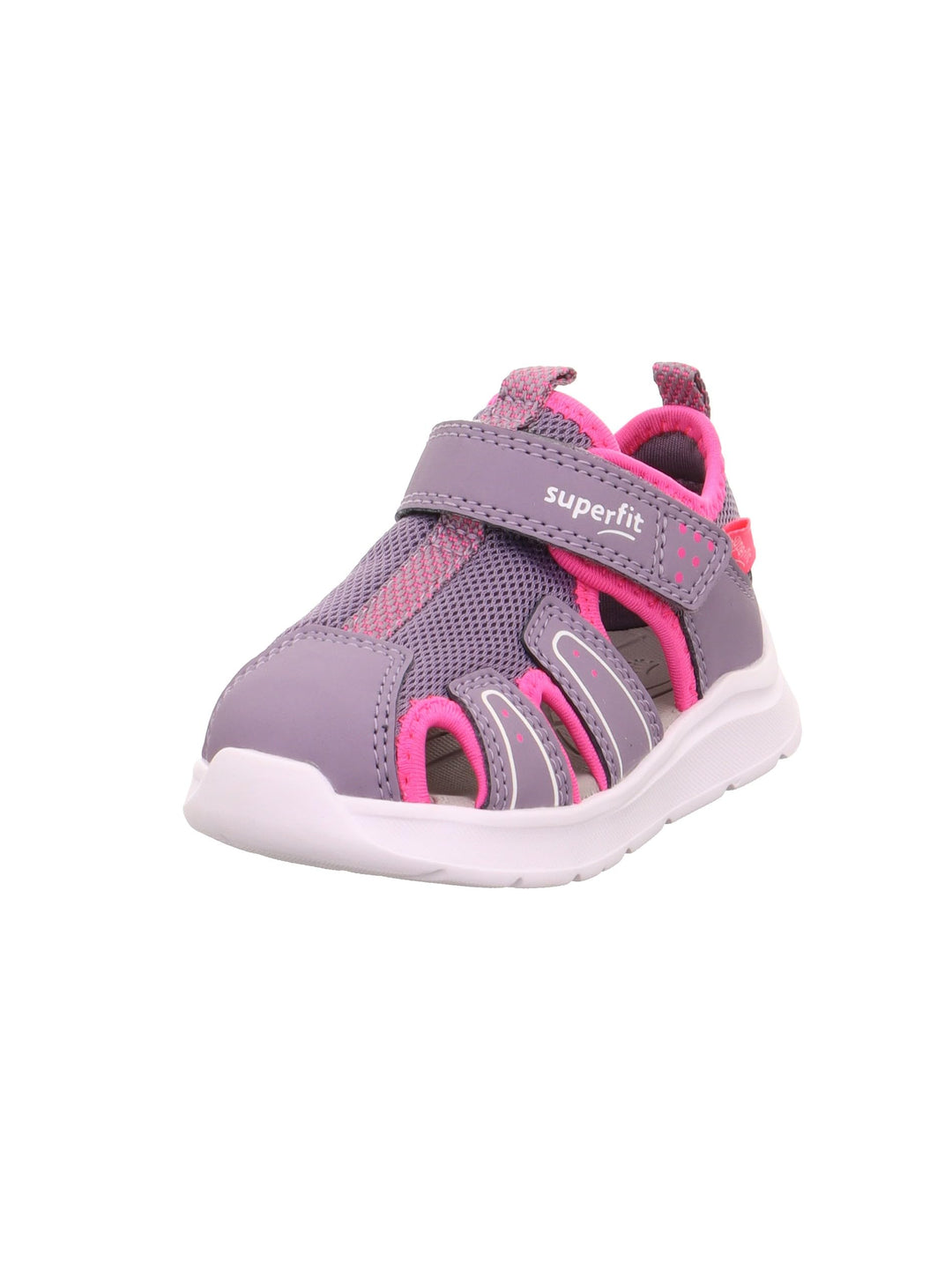Superfit Mädchen Wave Sandalen 19 EU Weit Lila Pink 8510, 19 EU Weit Lila Pink 8510