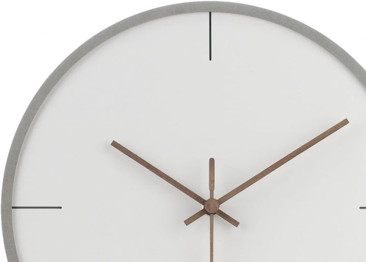 ONZENO Design Wanduhr 'The Mature.' ohne Tickgeräusche