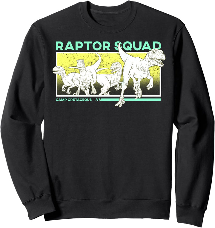 Jurassic World: Camp Cretaceous Raptor Squad Yellow Sweatshirt