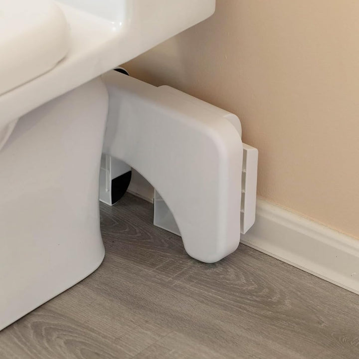 Badezimmer-Toilette, Kniebeugen-Toilette, abnehmbares multifunktionales Sitztablett, tragbare Stufe