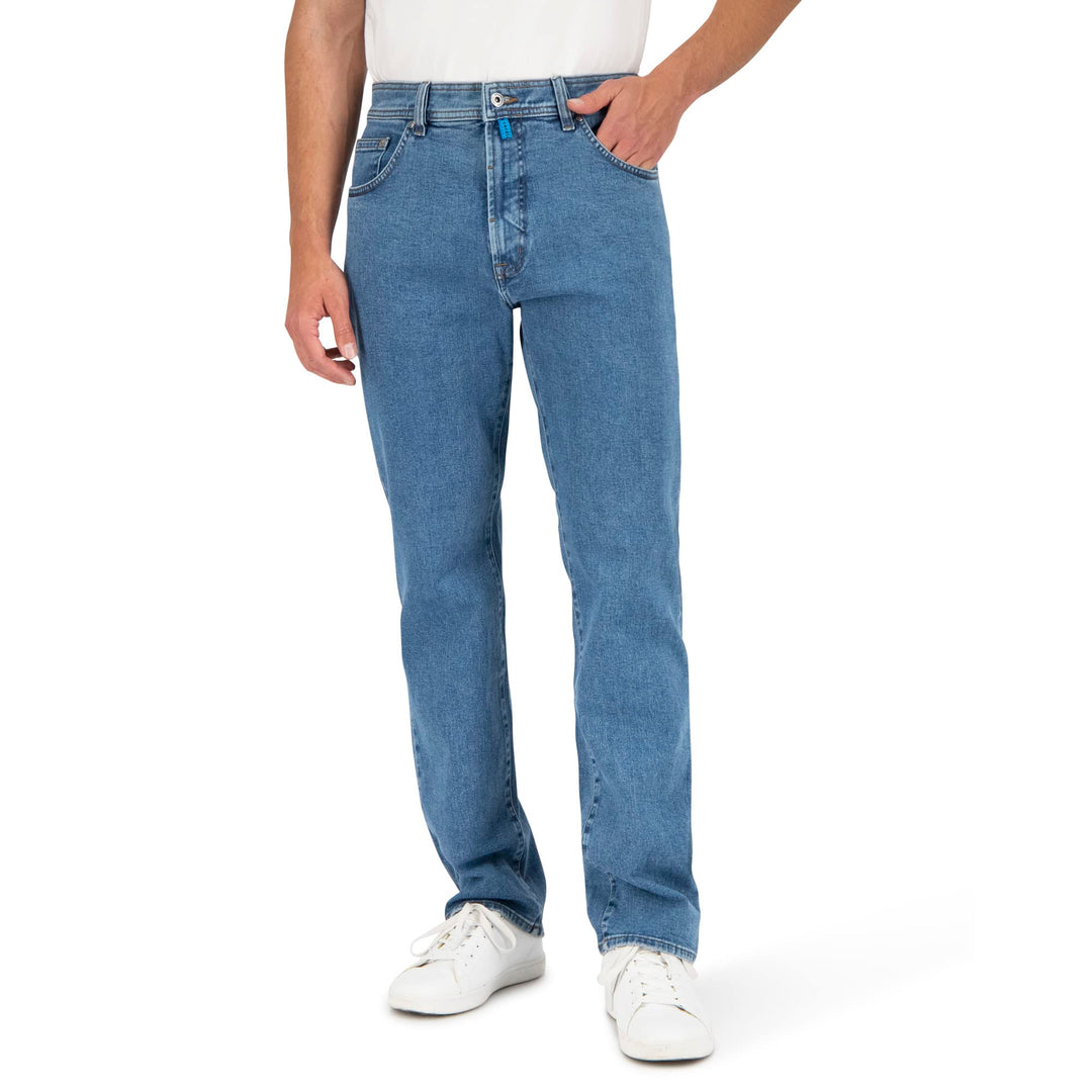 Pierre Cardin Jeans Dijon Stretch Denim 7002.6812.32310 blau Used Stone wash 32W / 34L Dark Blue Use