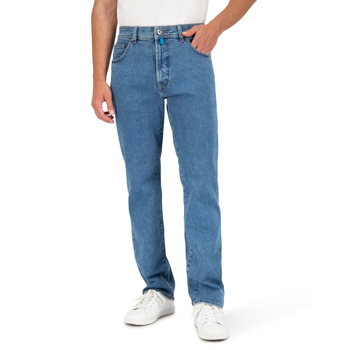 Pierre Cardin Jeans Dijon Stretch Denim 7002.6812.32310 blau Used Stone wash 32W / 34L Dark Blue Use