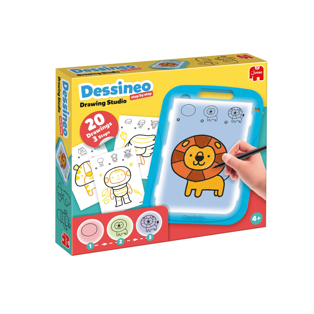 Diset Dessineo Draw Studio Lernplattform zum Zeichnen Lernen, ab 4 Jahren