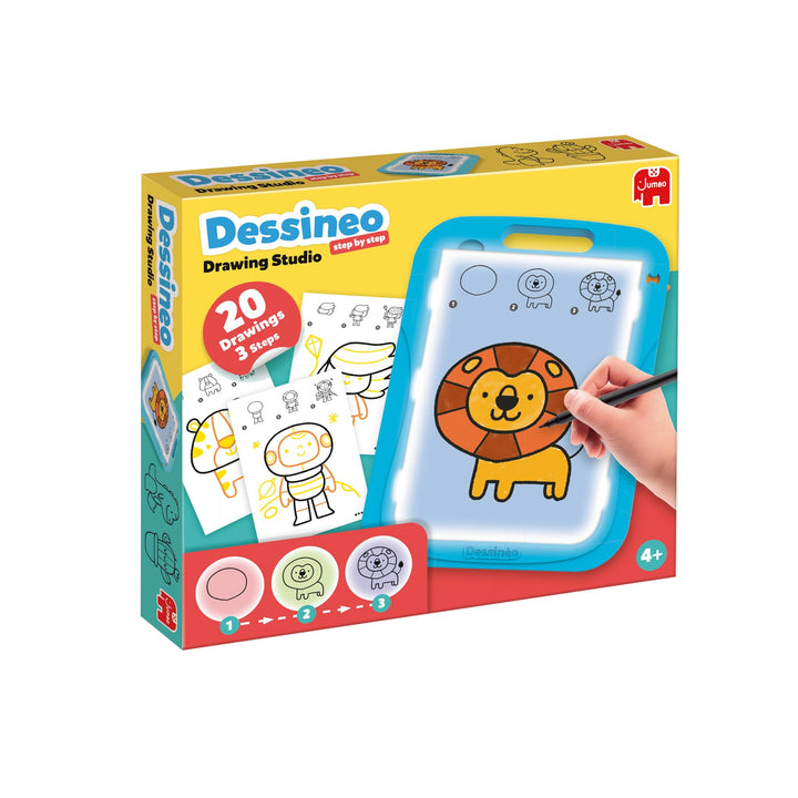 Diset Dessineo Draw Studio Lernplattform zum Zeichnen Lernen, ab 4 Jahren