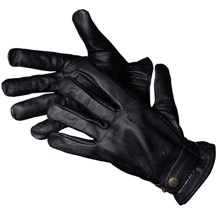 Jah WBC-20 Lederhandschuh 10 Paar geschmeidig Knopfverschluss schwarz Gr. 11, 11