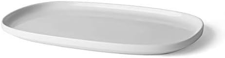 Holst Porzellan SK 120 Porzellan Servierplatte 30 x 20 cm weiss, 3 Stück Weiss Platte 30 x 20 cm, We