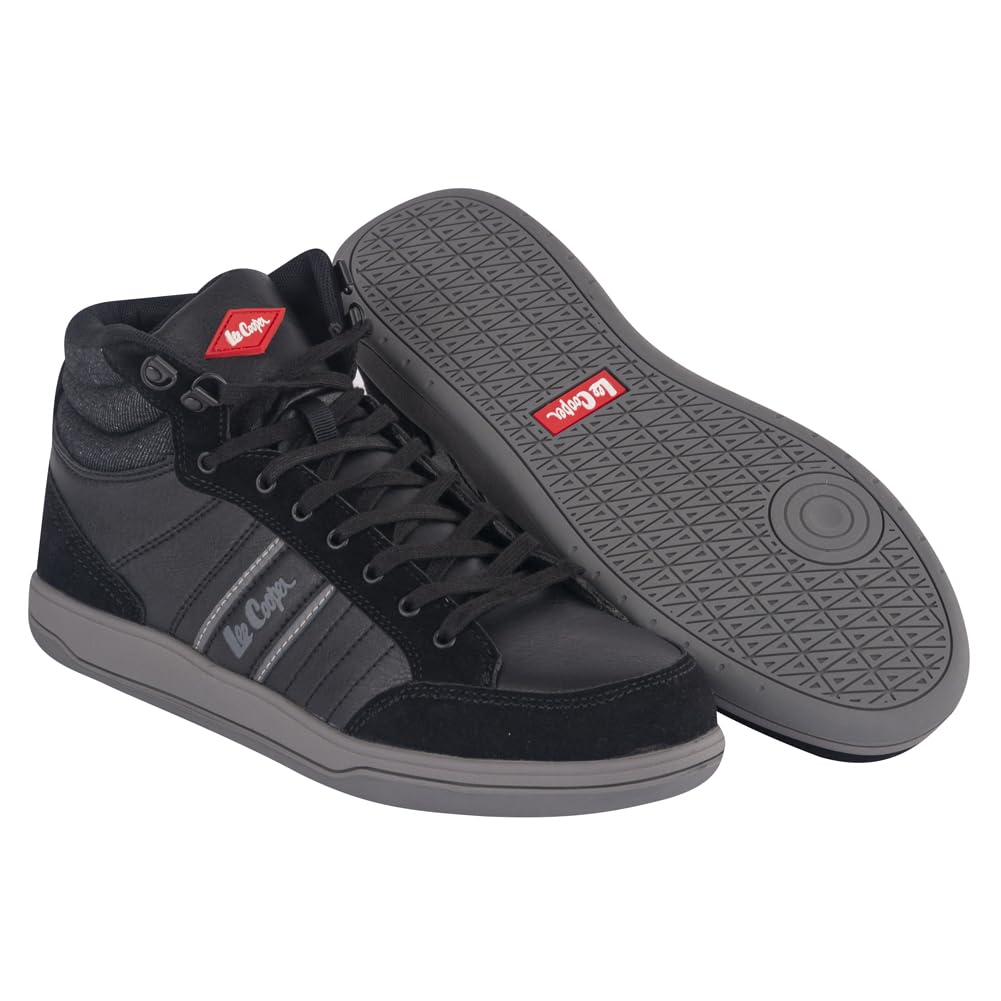 Lee Cooper Herren Arbeitssicherheit Retro High Top Schutzstahlkappe Zwischensohle Boot-trainer S1p C