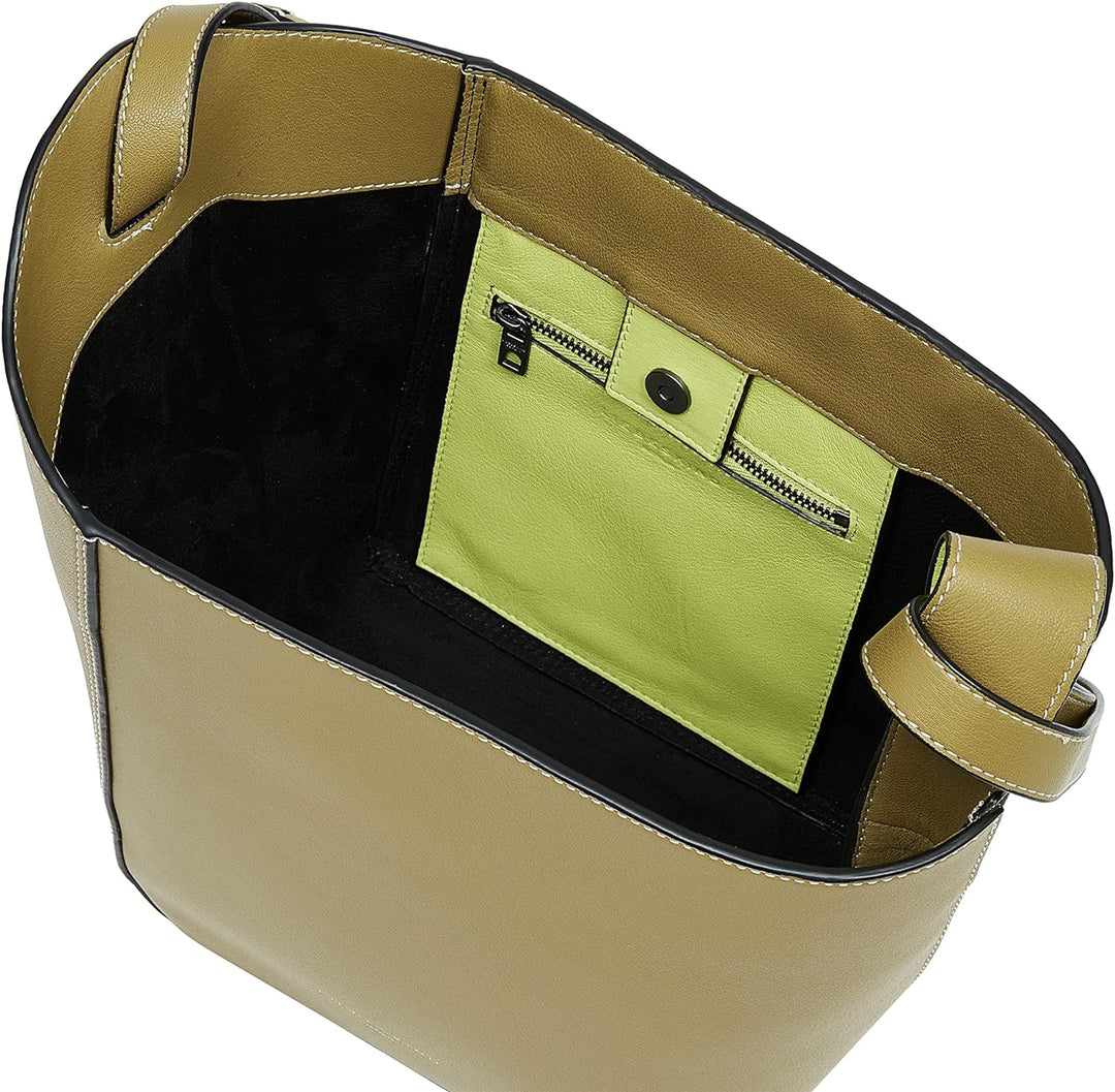 Liebeskind Damen Bowie Hobo S Matcha, Matcha