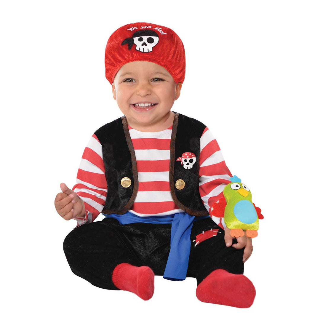 amscan Piratenkostüm für Kinder 6-12 Monate, 6-12 Monate
