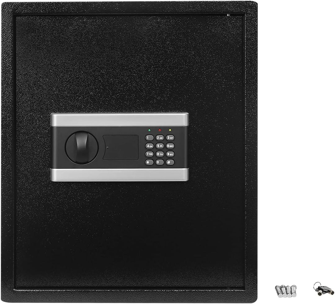 Safe Tresor 3 Etagen Hotelsafe mit Digital Kombination und 2 Schlüssel Elektronischem Möbeltresor fü