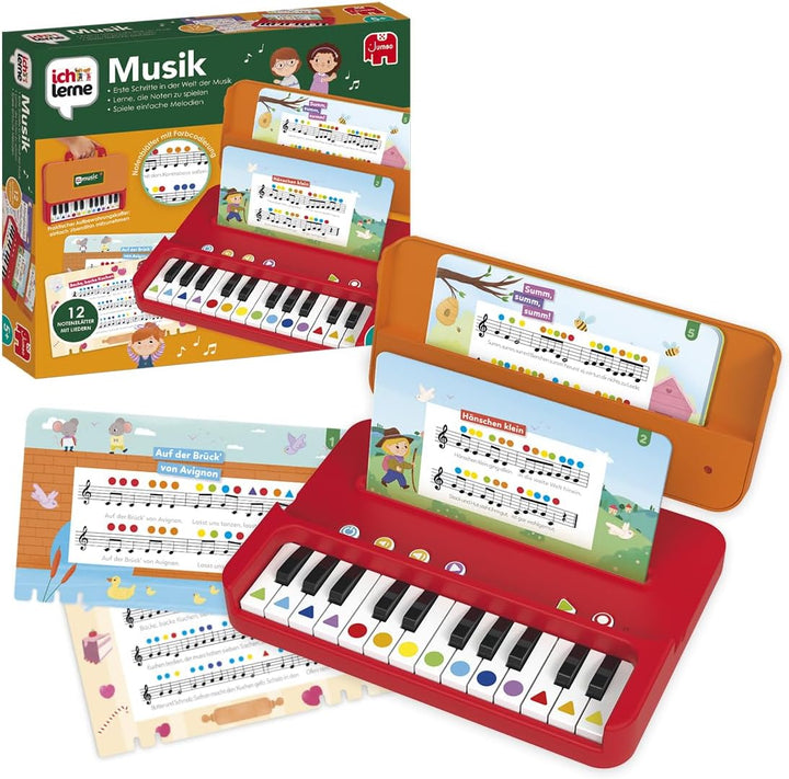 Jumbo 1110100389 Ich Lerne Musik Learning Toys, Mehrfarbig