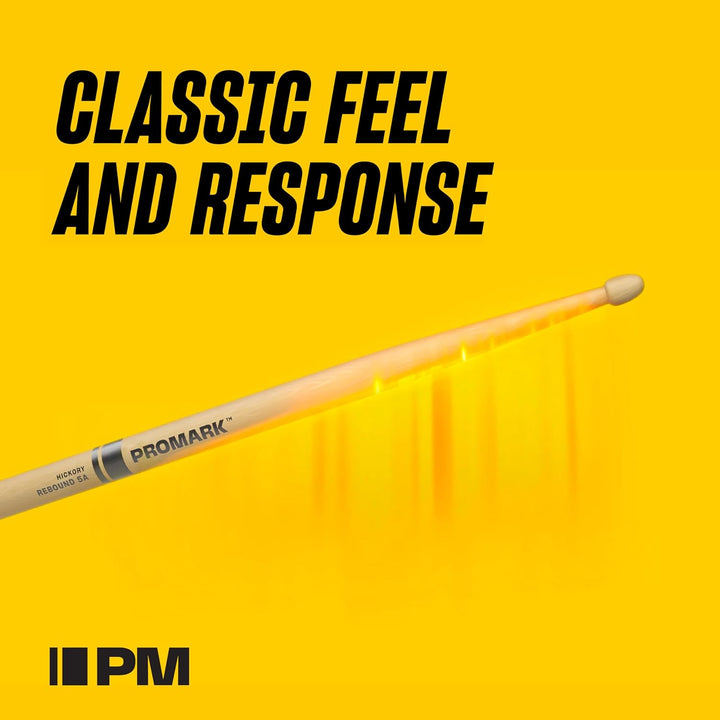 ProMark Drumsticks - Schlagzeug Sticks - Schlagzeugsticks - Klassischer Vorwärts Hickory 5A Drum Sti