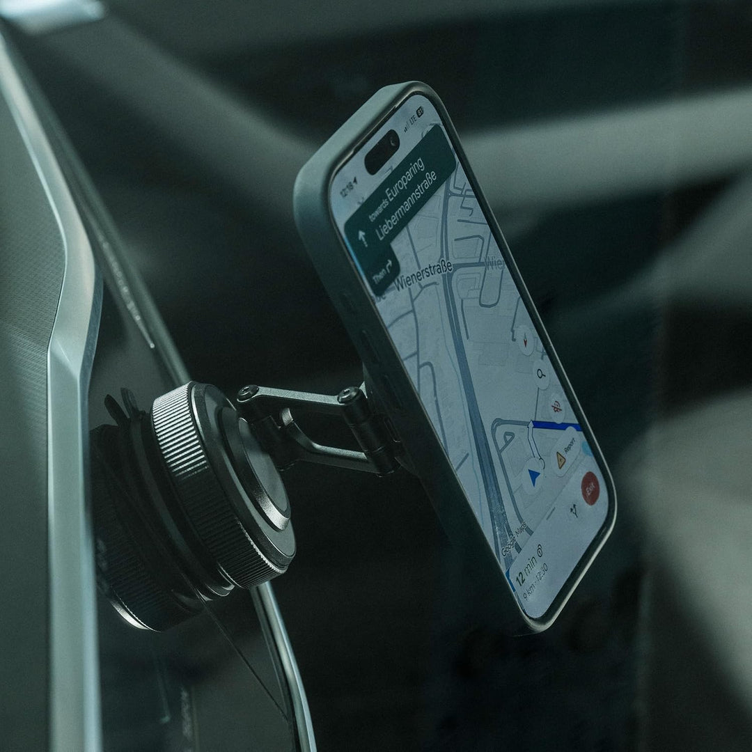 SP CONNECT Suction Mount Pro | Universeller Handyhalterung für das Auto | Smartphone-Halterung Auto,