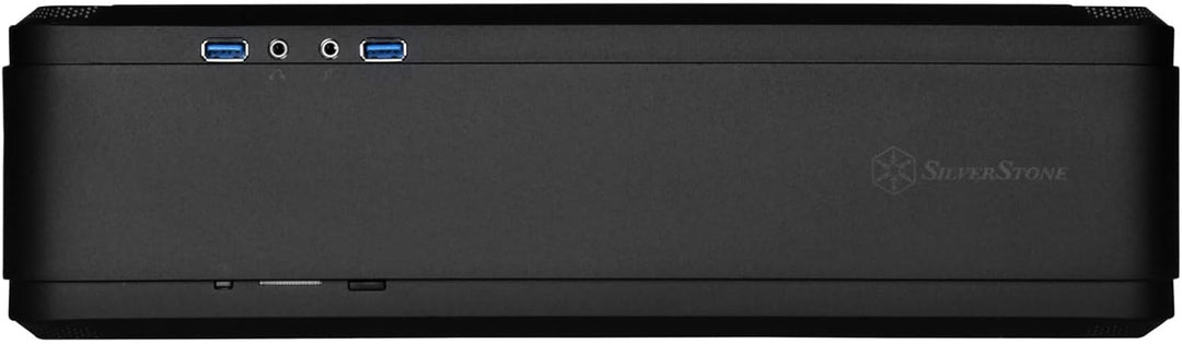 SilverStone 10177 SST-FTZ01B-E - Fortress High-End Mini-ITX Gaming HTPC Gehäuse, PSU ATX optional, s