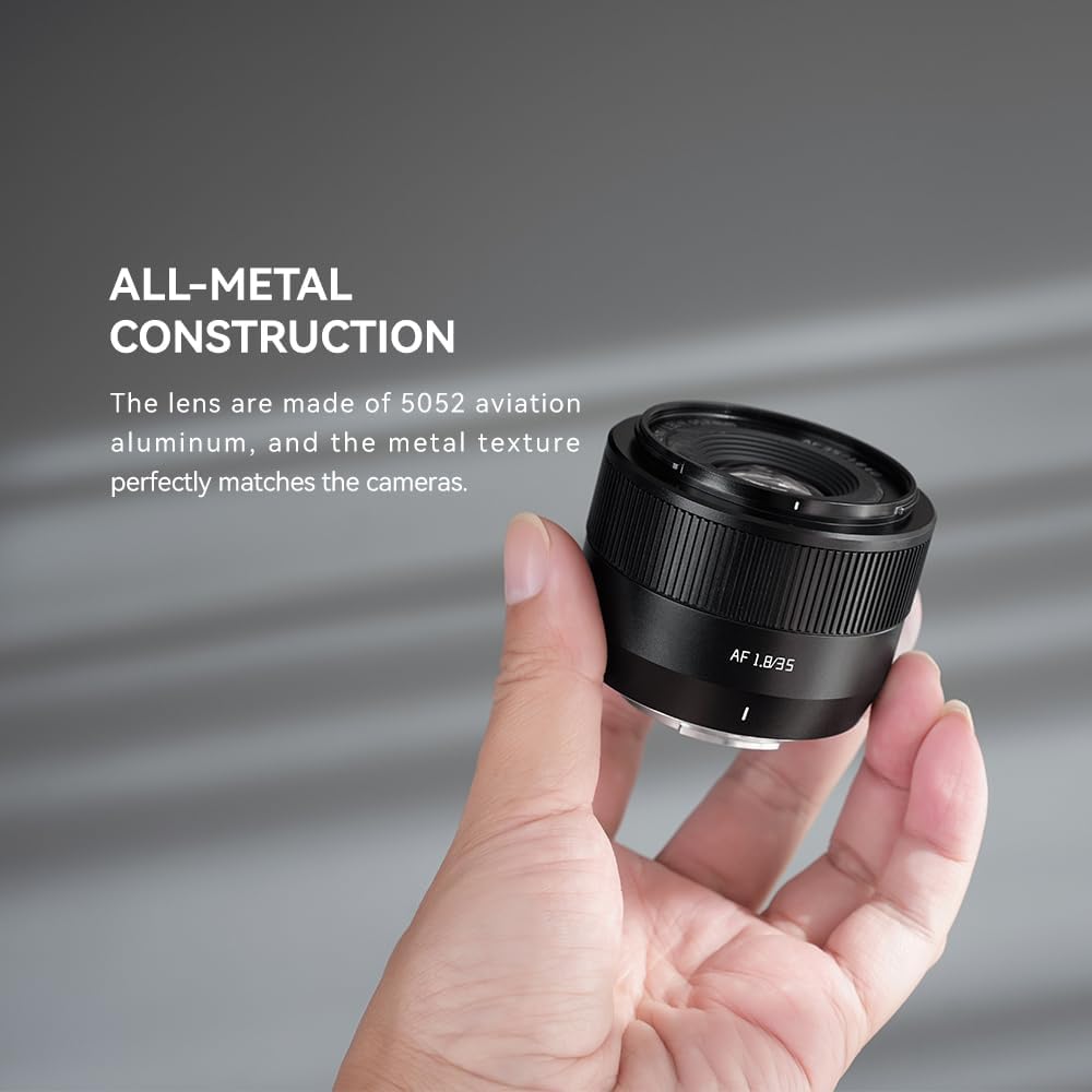 TTartisan APS-C AF 35mm F1.8 II Autofokus-Objektiv für Fuji X-Mount – Leichtes Design, Kompatibel mi
