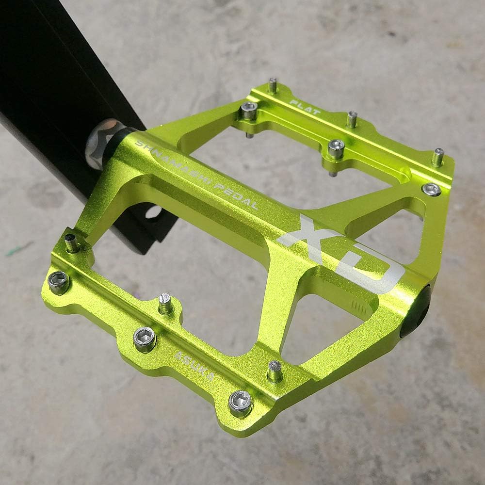 FrontStep General Aluminium Anti-Rutschpedale Leicht Fahrrad Pedale Mit Cr-Mo Stahlspindel Für MTB/M