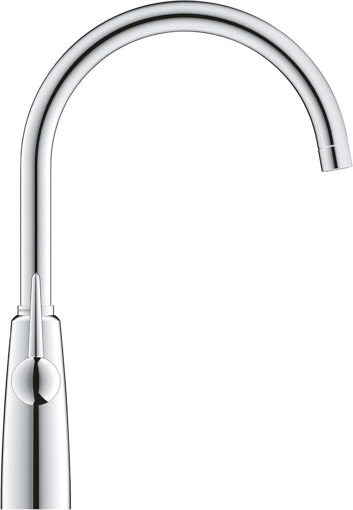 Grohe Ambi | Küchenarmatur - Spültischarmatur | Zweigriff, hoher Auslauf | 30189000 Chrom, Chrom