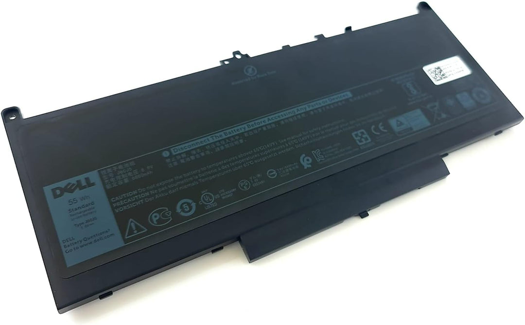 Dell J60J5 Akku für Latitude E7270 Latitude E7470 7,6V 55Whr MC34Y 242WD Primärakku