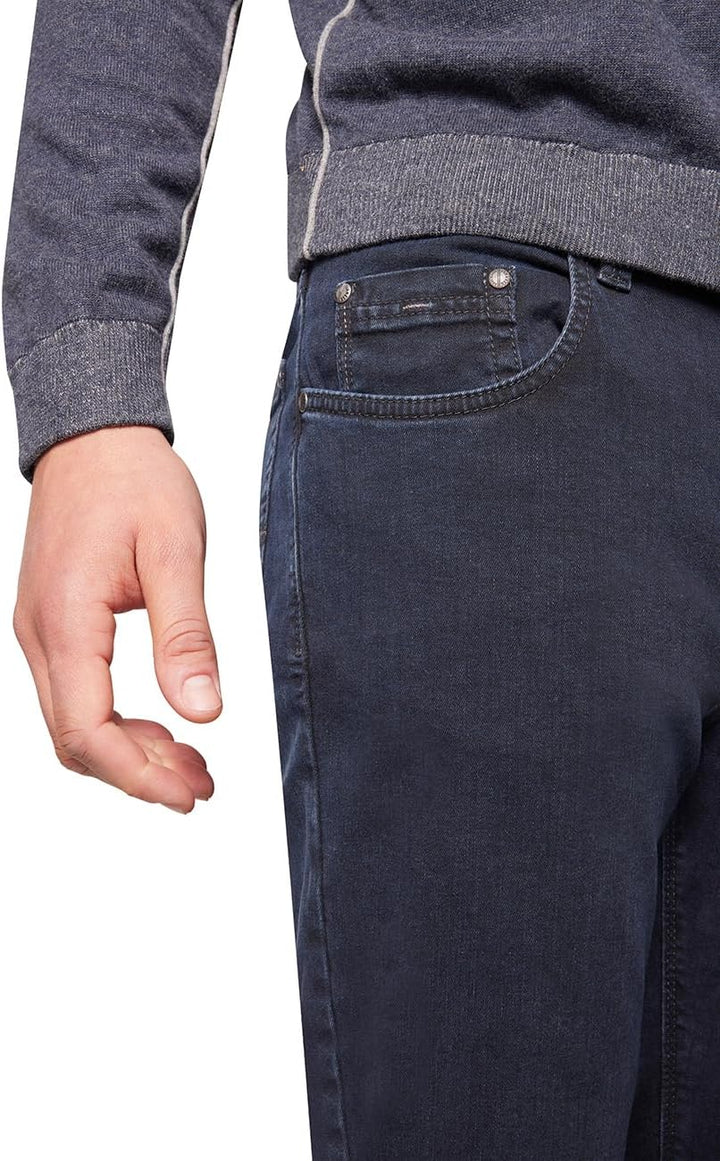 PIONEER AUTHENTIC JEANS Herren Freizeithose Rando | Männer Stoffhose | Regular Fit 30W / 32L Blue/Bl