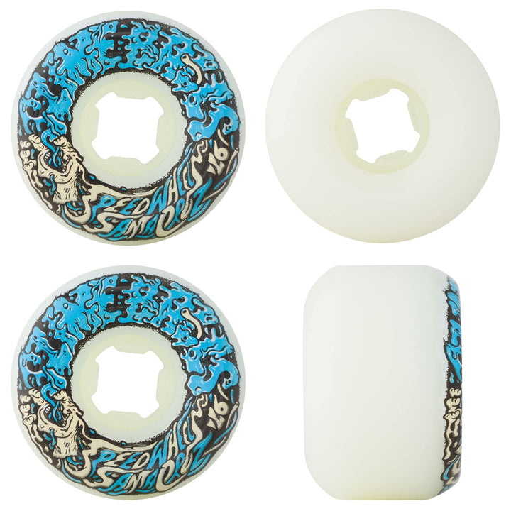 Slime Balls Wheels Unisex Jugend Vomit Mini Ii 97a Räder 53 mm Weiss, 53 mm Weiss