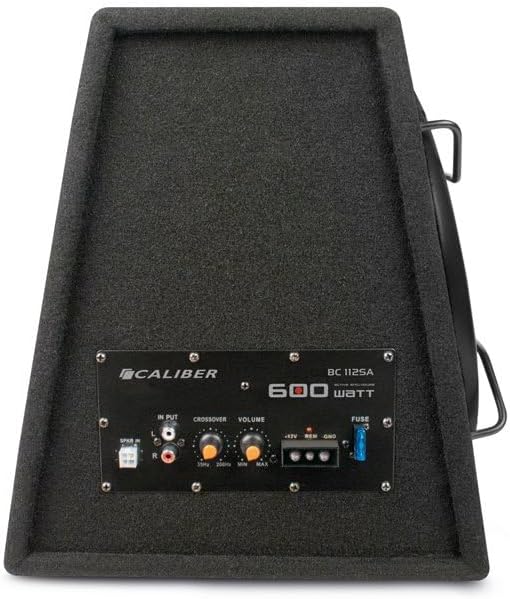 Caliber Autolautsprecher - mit Kabeln - Subwoofer - Einbauverstärker - RCA -Eingang - Plug -and -Pla