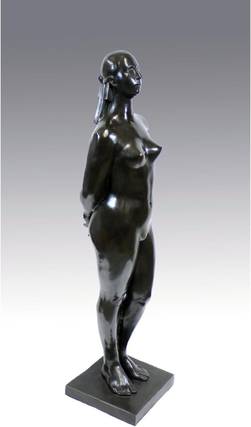 Grosse Moderne Bronzefigur - Stehender Frauenakt - Gaston Lachaise Skulptur - Moderne Kunst Figur -