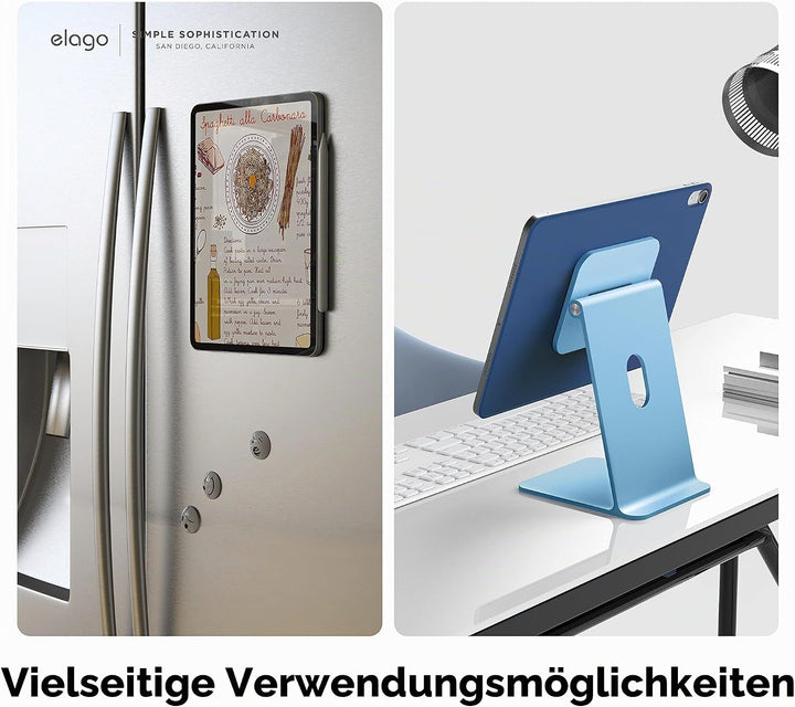 elago Magnetische Folio Hülle für iPad Air 10.9" 5., 4. Gen - Rückwand kann an Metallmaterialien bef