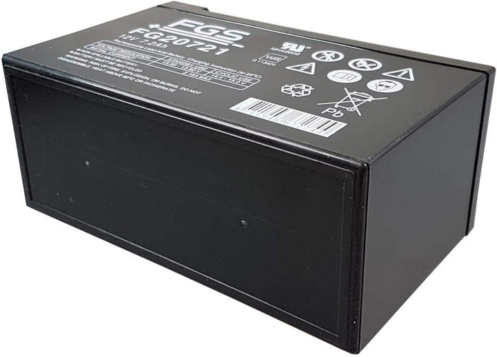 FGS Bleigelakku FG20721 12,0 Volt 7,2 Ah mit 4,8mm Steckanschlüssen