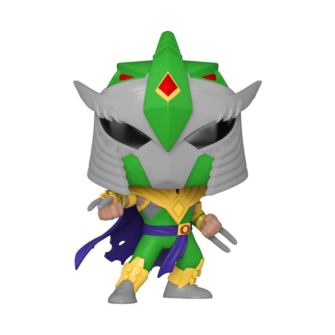 POP! Retro Toys: Teenage Mutant Ninja Turtles - Shredder als Green Ranger - 2022 Funkon Geteilt Exkl