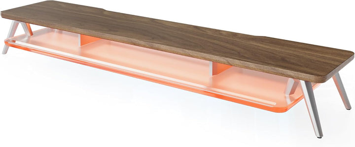 Fenge Monitorständer Riser mit Acrylablage und App-Steuerung LED Lights 108cm Grosser Computerstände