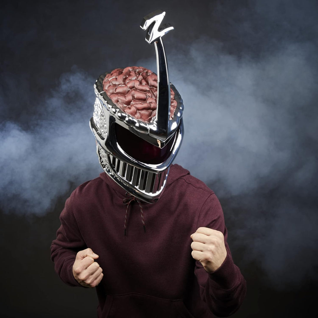Power Rangers Lightning Collection Lord Zedd, Helm mit elektronischem Stimmverzerrer, Rollenspielhel