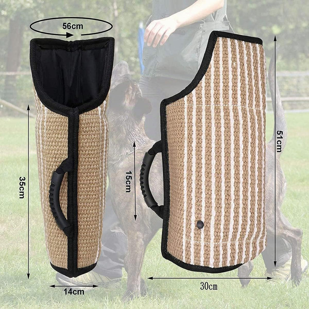 winbarry Hunde Armschutz,Ärmel Hund,Beissarm Für Hunde,Hund beisst Sleeve,Dauerhafte Jute Ausbildung