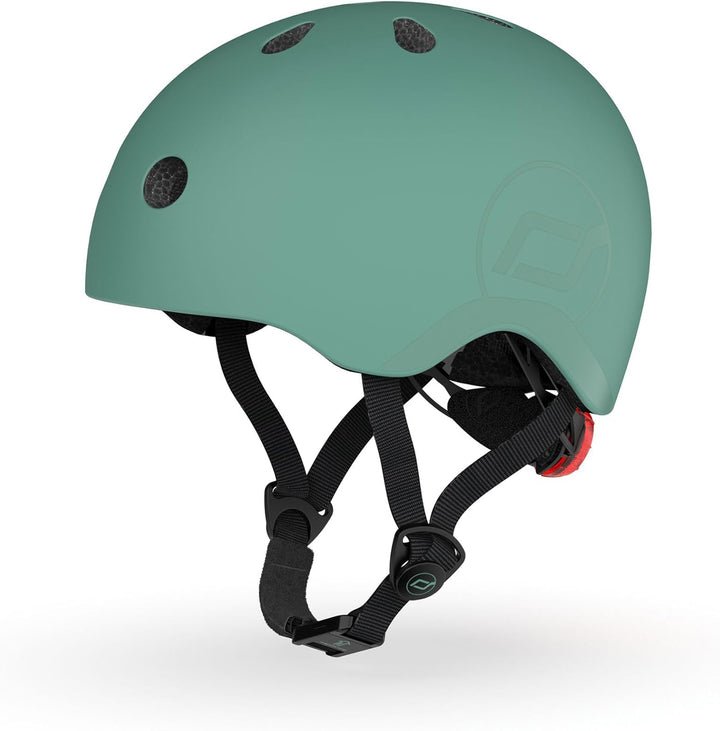 Scoot & Ride, S - M Size Kids Helmet forest, forest