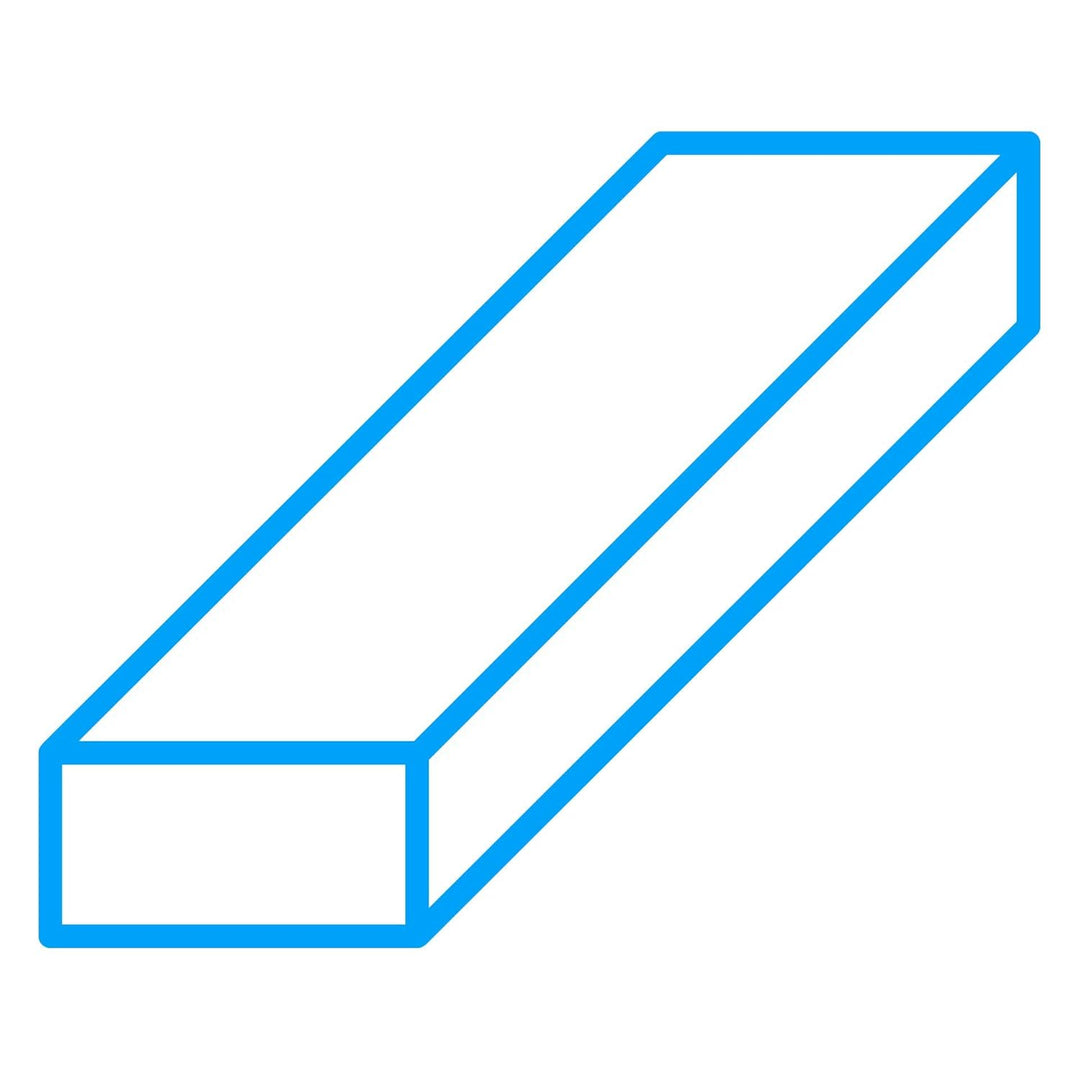 thyssenkrupp Flachprofil Edelstahl geschliffen K240 – Flachstahl Flachstange Flachmaterial – 1.4301
