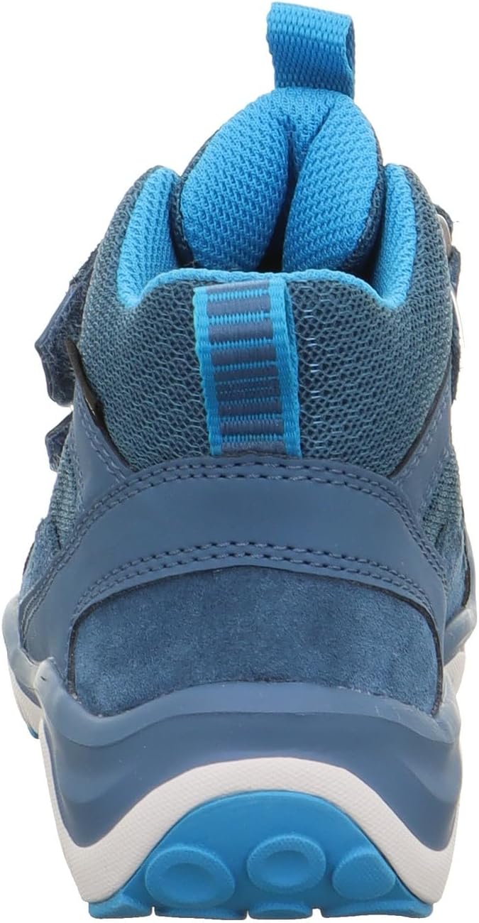 Superfit Jungen Sport5 Sneaker 24 EU Weit Blau Türkis 8060, 24 EU Weit Blau T&amp;